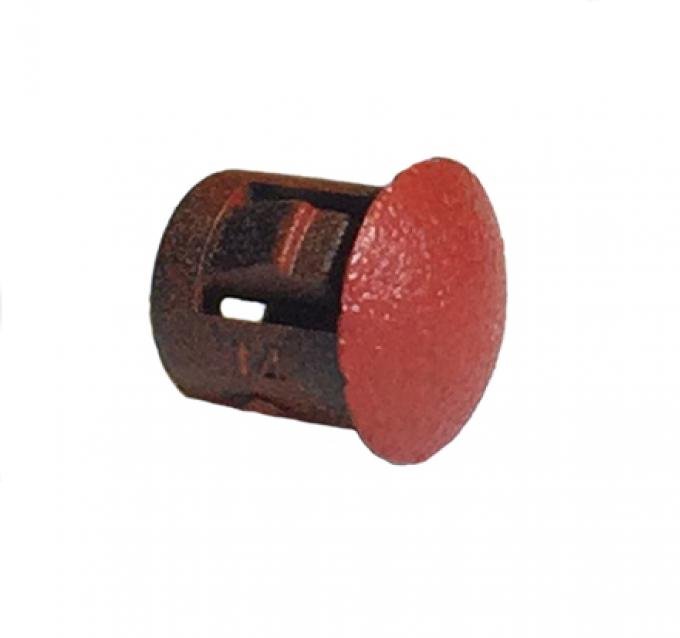 Southwest Repro Mopar A / B Body Vent Window Regulator Access Hole Plug (Red) A-180099-550