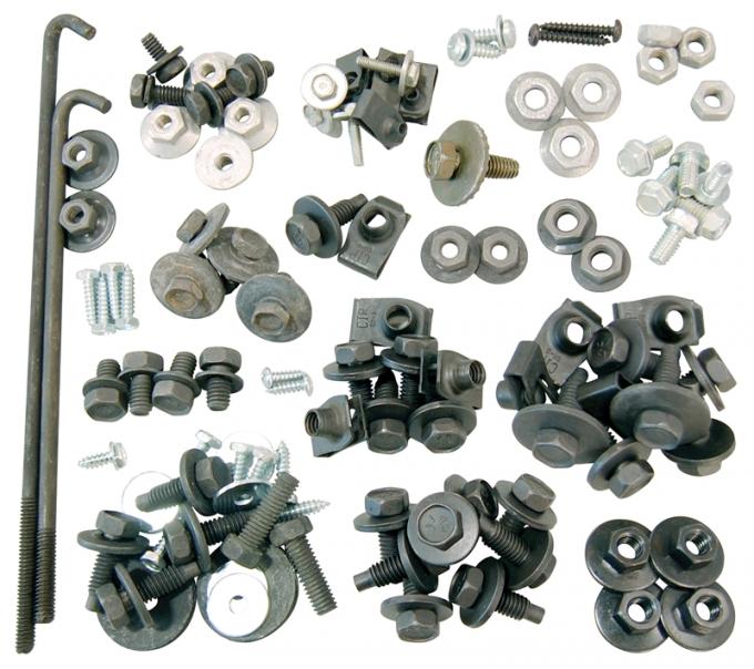 Southwest Repro Under Hood Bolt Kit, 70 Dodge Plymouth B-Body A-270706