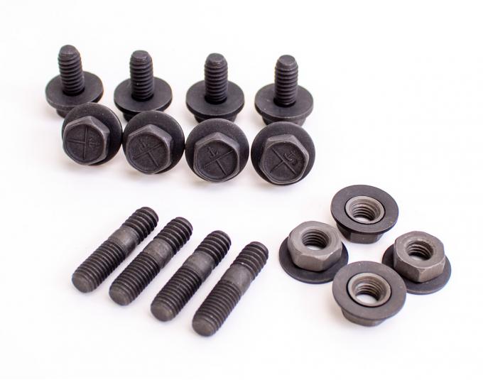 AMK Products Inc Valve Cover Fasteners, 16 Piece Kit, 64-74 Dodge/Plymouth 383/440 H-C-8033
