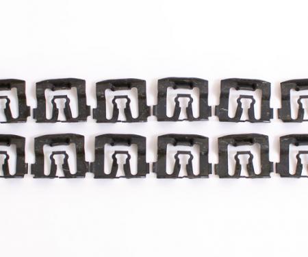 AMK Products Inc Windshield Molding Clips & Screw Set, 71-74 Dodge Plymouth B-Body H-C-8006