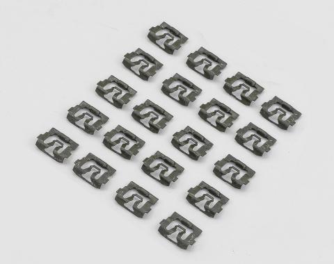 Detroit Muscle Technologies Mopar B Body 71-74 Charger Satellite Rear Window Reveal Trim Clip Set BXX7174TC02-C8007