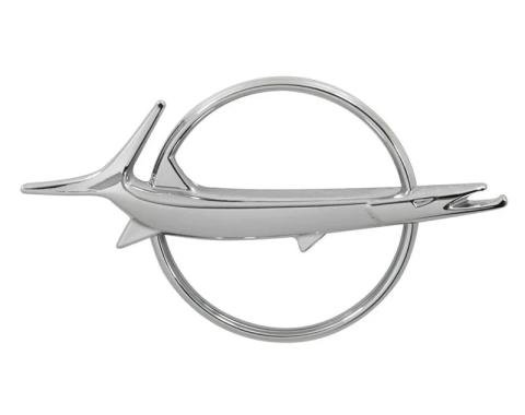 AMD Hood or Trunk Emblem, Fish Logo, 67-68 Barracuda T-MP6030