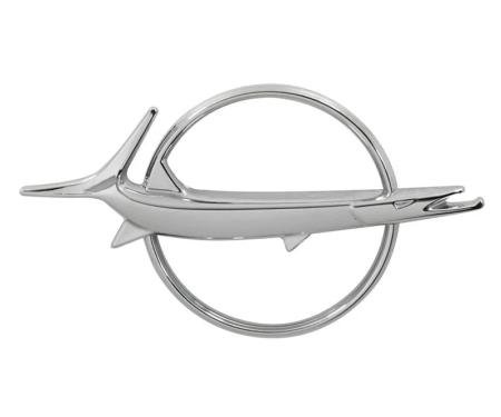 AMD Hood or Trunk Emblem, Fish Logo, 67-68 Barracuda T-MP6030