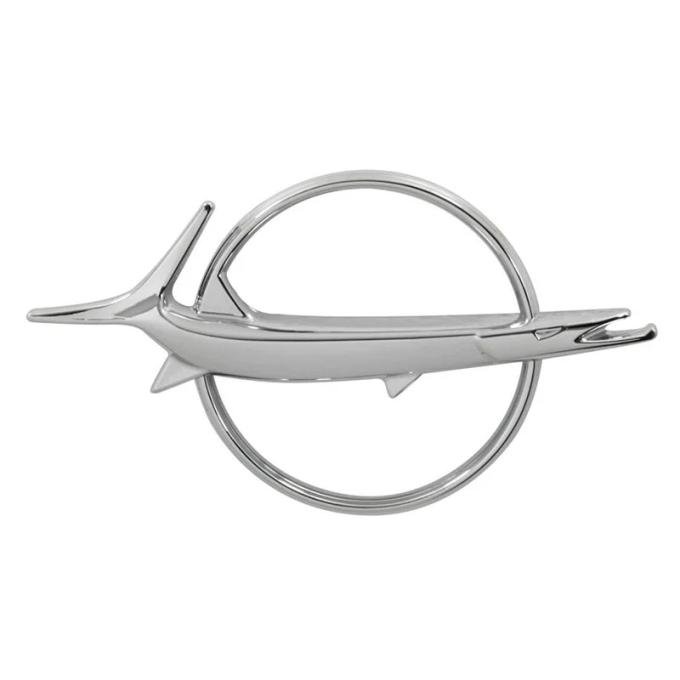 AMD Hood or Trunk Emblem, Fish Logo, 67-68 Barracuda T-MP6030
