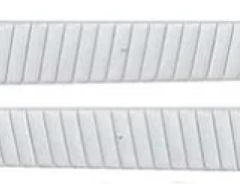 AMD Rocker Panel Moldings, Fish Gill Style, LH/RH Pair, 70 Barracuda K-MN1930