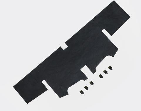 Detroit Muscle Technologies Mopar B Body 69 Daytona 70 Superbird K Frame Splash Shield WITH Clips CHR3412686