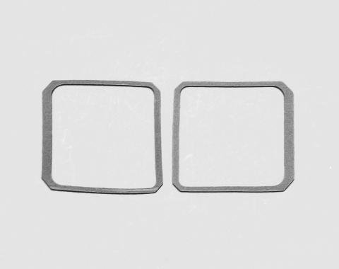 Detroit Muscle Technologies Mopar A Body 71-72 Duster SHARKTOOTH GRILLE Parking Light Gaskets (pair) ADU7172PL02