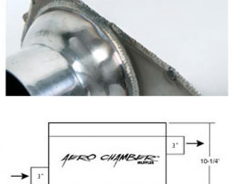 Hooker Aero Chamber Muffler 21530HKR