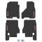 FlexTread 10-11 RAM 2500/3500 Mega Cab Floor Mats (4pc) w/ RAM Text Logo NGTT36016