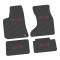 FlexTread 06-10 Dodge Charger AWD Floor Mats (4pc) w/ R/T (06-14) Logo - Black / NGCV59032