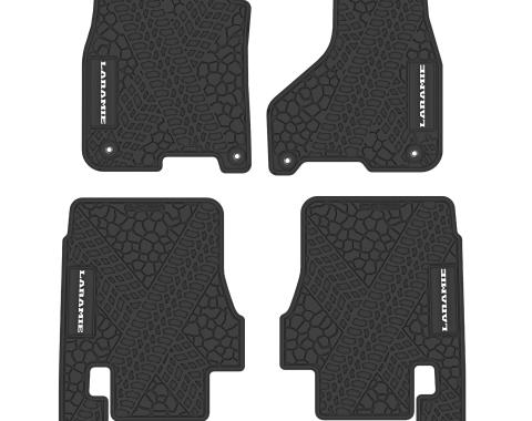 FlexTread 12-18 Dodge Ram 2500/3500 Mega Cab (4 pc) w/ Laramie Logo NGTT15056