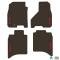 FlexTread 09-11 RAM 1500 Crew Cab & 10-11 RAM 2500/3500 Crew Cab Floor Mats (4pc) w/ RAM Text Logo NGTT10016