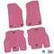 FlexTread 18-24 Jeep Wrangler JLU 4Dr Floor Mats (4pc) w/ JEEP Wave w/ Wheel Logo NGTT07051