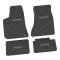 FlexTread 06-10 Dodge Charger RWD Floor Mats (4pc) w/ Charger Logo - Black / NGCV58026