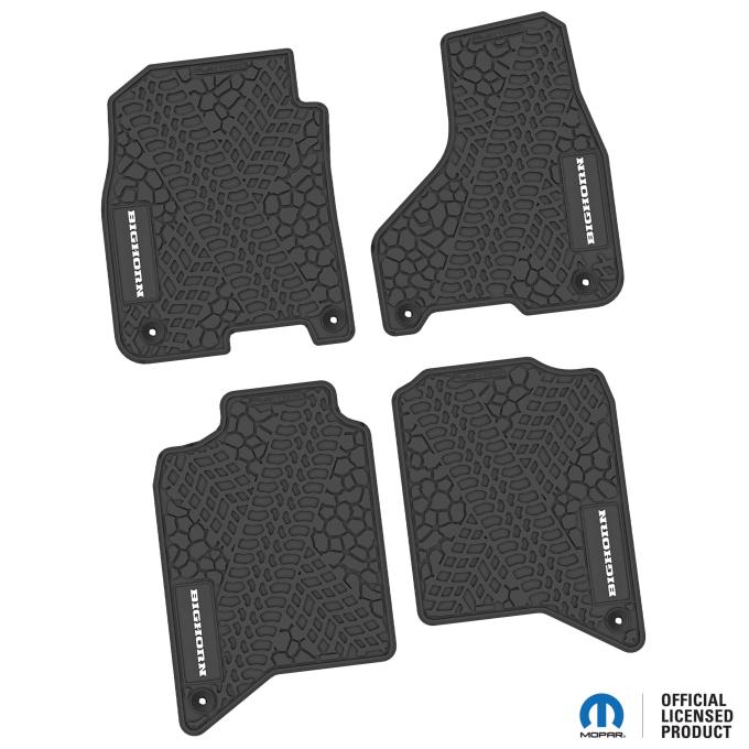 FlexTread 19-24 RAM 2500/3500 Crew Cab Floor Mats w/ Bighorn Logo (4pc) NGTT19018