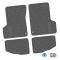 FlexTread 97-06 Jeep Wrangler TJ & LJ Floor Mats (4pc) w/ Wrangler Logo NGTT44046