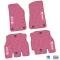 FlexTread 18-24 Jeep Wrangler JLU 4Dr Floor Mats (4pc) w/ JEEP Wave w/ Wheel Logo NGTT07051