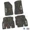 FlexTread 18-24 Jeep Wrangler JLU 4Dr Floor Mats (4pc) w/ JEEP Wave Logo NGTT07052