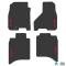 FlexTread 09-11 RAM 1500 Crew Cab & 10-11 RAM 2500/3500 Crew Cab Floor Mats (4pc) w/ RAM Text Logo NGTT10016
