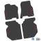 FlexTread 19-24 RAM 1500 Crew Cab Floor Mats w/ Lone Star Logo (4pc) *WILL NOT FIT 19-24 1500 CLASSIC STYLE CABS NGTT17057