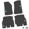 FlexTread 18-24 Jeep Wrangler JLU 4Dr Floor Mats (4pc) w/ JEEP Wave Logo NGTT07052