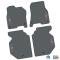 FlexTread 19-24 RAM 1500 Crew Cab Floor Mats w/ Lone Star Logo (4pc) *WILL NOT FIT 19-24 1500 CLASSIC STYLE CABS NGTT17057