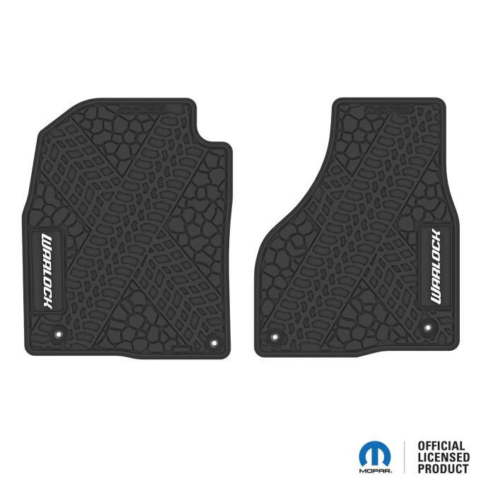 FlexTread 19-24 RAM 1500 Classic Floor Mats (2pc) w/ Warlock Logo NGTT11020