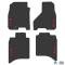 FlexTread 09-11 RAM 1500 Crew Cab & 10-11 RAM 2500/3500 Crew Cab Floor Mats (4pc) w/ RAM Head & Text Logo NGTT10010
