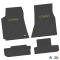FlexTread 08-10 Dodge Challenger RWD Floor Mats (4pc) w/ Challenger Script Logo - Black / NGCV57028