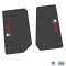 FlexTread 14-18 Jeep Wrangler JK 2Dr Floor Mats (2pc) w/ Jeep Wave Logo NGTT04052