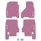 FlexTread 10-11 RAM 2500/3500 Mega Cab Floor Mats (4pc) w/ RAM Head & Text Logo NGTT36010