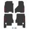 FlexTread 10-11 RAM 2500/3500 Mega Cab Floor Mats (4pc) w/ RAM Text Logo NGTT36016