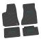 FlexTread 06-10 Dodge Charger RWD Floor Mats (4pc) w/ Charger Logo - Black / NGCV58026