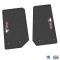 FlexTread 14-18 Jeep Wrangler JK 2Dr Floor Mats (2pc) w/ Jeep Wave w/ Wheel Logo NGTT04051