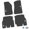 FlexTread 18-24 Jeep Wrangler JLU 4Dr Floor Mats (4pc) w/ JEEP Wave w/ Wheel Logo NGTT07051