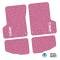 FlexTread 97-06 Jeep Wrangler TJ & LJ Floor Mats (4pc) w/ Jeep Peace Sign Logo NGTT44053