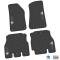 FlexTread 18-24 Jeep Wrangler JLU 4Dr Floor Mats (4pc) w/ JEEP Wave w/ Wheel Logo NGTT07051