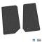 FlexTread 14-18 Jeep Wrangler JK 2Dr Floor Mats (2pc) w/ Jeep Wave w/ Wheel Logo NGTT04051