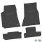 FlexTread 08-10 Dodge Challenger RWD Floor Mats (4pc) w/ Dodge Logo - Black / NGCV57043