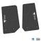 FlexTread 14-18 Jeep Wrangler JK 2Dr Floor Mats (2pc) w/ Jeep Wave w/ Wheel Logo NGTT04051