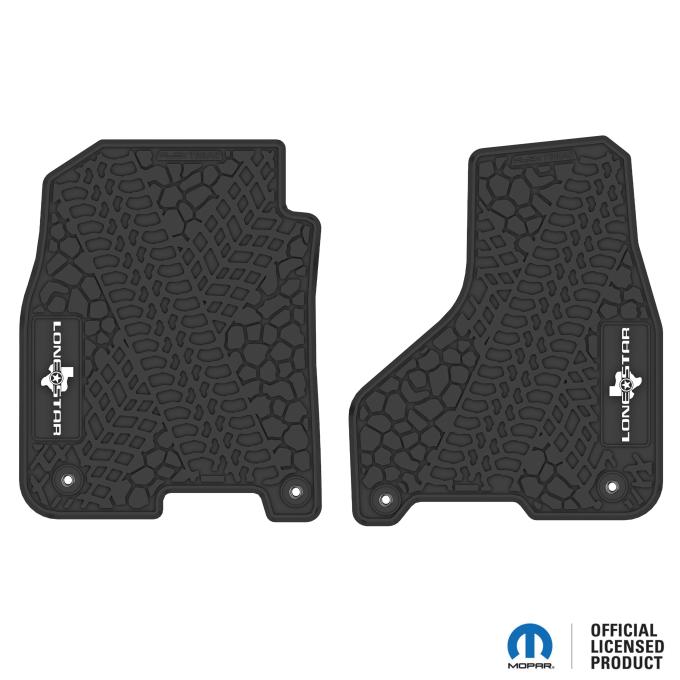 FlexTread 12-18 RAM 2500/3500 Floor Mats (2pc) w/ Lonestar Logo NGTT13057