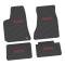 FlexTread 06-10 Dodge Charger RWD Floor Mats (4pc) w/ SRT Logo - Black / NGCV58035