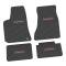 FlexTread 06-10 Dodge Charger RWD Floor Mats (4pc) w/ Charger Logo - Black / NGCV58026