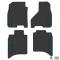FlexTread 09-11 RAM 1500 Crew Cab & 10-11 RAM 2500/3500 Crew Cab Floor Mats (4pc) w/ Power Wagon Logo NGTT10055