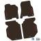 FlexTread 19-24 RAM 1500 Crew Cab Floor Mats w/ Laramie Logo (4pc) *WILL NOT FIT 19-24 1500 CLASSIC STYLE CABS NGTT17056