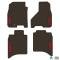 FlexTread 09-11 RAM 1500 Crew Cab & 10-11 RAM 2500/3500 Crew Cab Floor Mats (4pc) w/ Power Wagon Logo NGTT10055