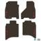 FlexTread 09-11 RAM 1500 Crew Cab & 10-11 RAM 2500/3500 Crew Cab Floor Mats (4pc) w/ RAM Head & Text Logo NGTT10010