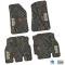 FlexTread 18-24 Jeep Wrangler JLU 4Dr Floor Mats (4pc) w/ Get Ducked Logo NGTT07054