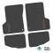 FlexTread 97-06 Jeep Wrangler TJ & LJ Floor Mats (4pc) w/ Rubicon Logo NGTT44048