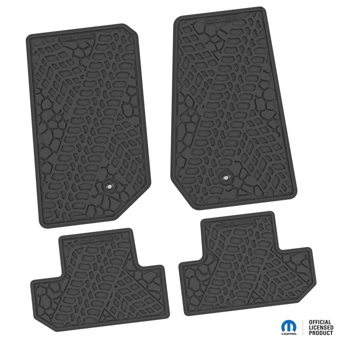 FlexTread 07-13 Jeep Wrangler JK 2Dr Floor Mats (4pc) NGTT02000